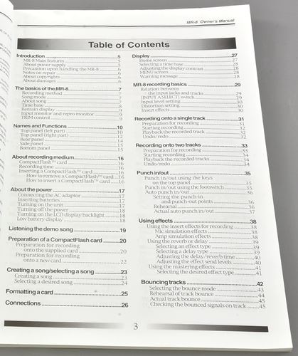 Fostex-MR-8 English and German manuals